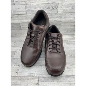 Rockport Shoes Mens Size 13 Brown Leather Walking Comfort Casual K71201 Sneakers